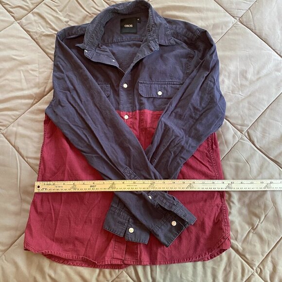Asos Men's Long Sleeve Button Down Shirt - Picture 1 of 5